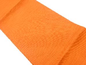 リサイクル　手織紬無地名古屋帯